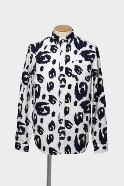 "Libertine-Libertine" Patterned Button Down Shirt