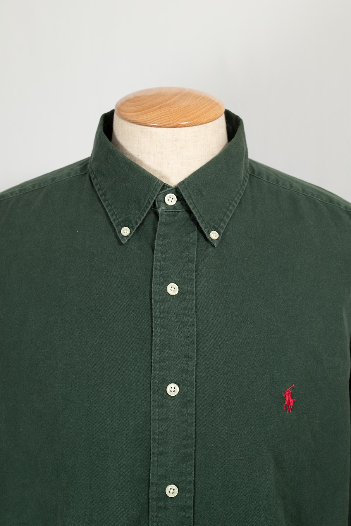90年代アメリカ製ラルフローレンのボタンダウンシャツ 