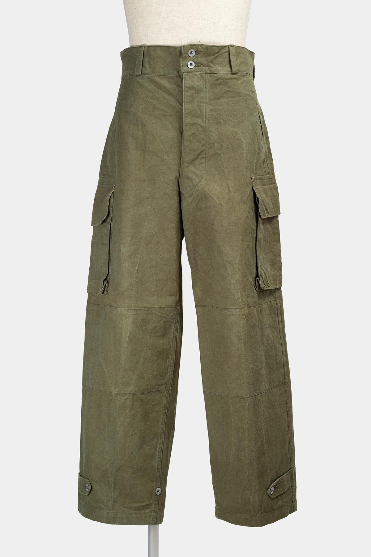 METAL BUTTON】50s French Army M-47 Field Pants | 57 Rue de Rome