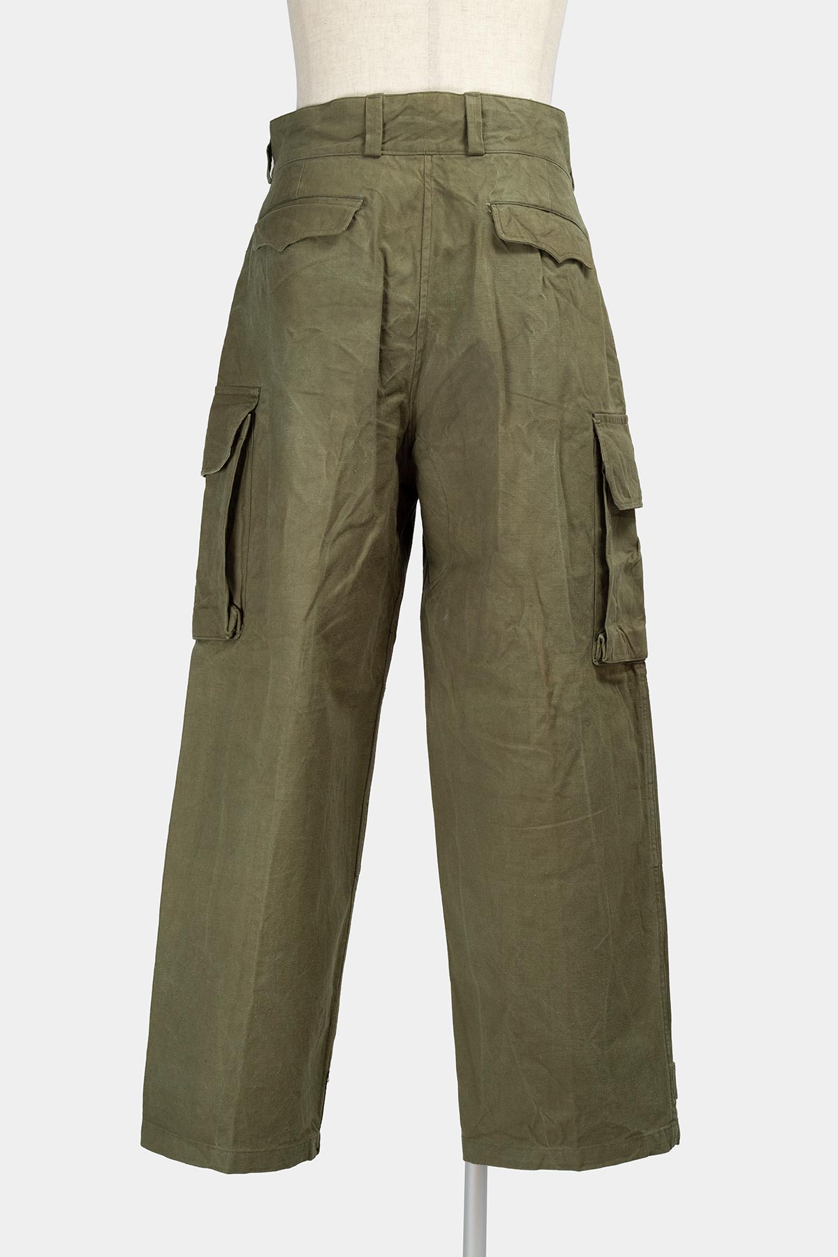 METAL BUTTON】50s French Army M-47 Field Pants | 57 Rue de Rome