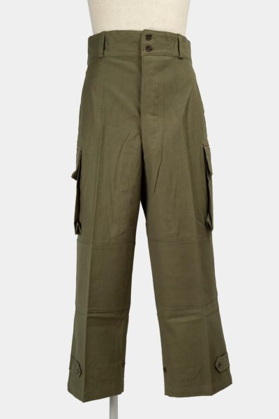 【DEADSTOCK】50s French Army M-47 Field Pants