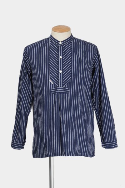 【modAS】Fisherman Stand up collar Shirts